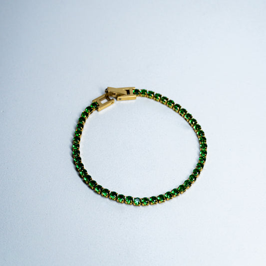 Emerald Aura Bracelet