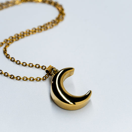 Golden Moon Necklace